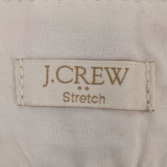 J. Crew Blue Pink Green Tropical Floral Stretch Cotton Chino Shorts Plus Size 14 - Picture 7 of 9